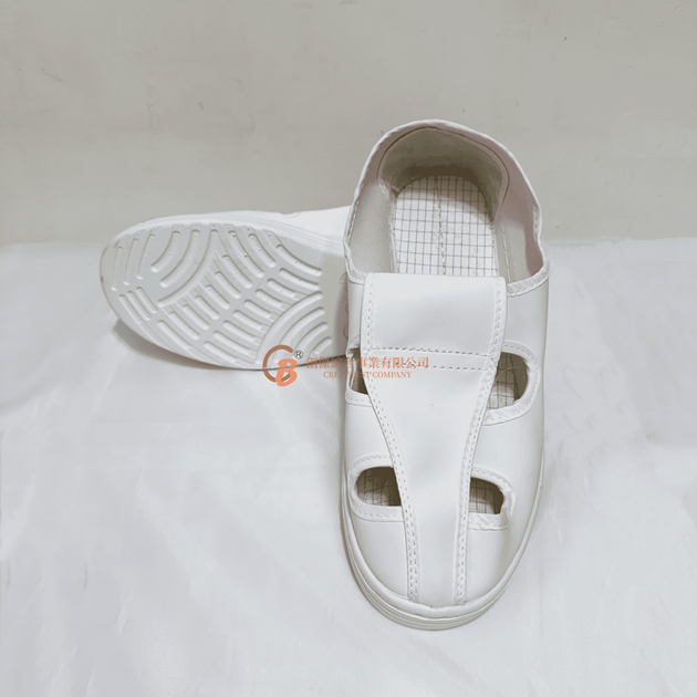 SPU四孔鞋 無塵鞋 無塵室 四孔鞋 白色